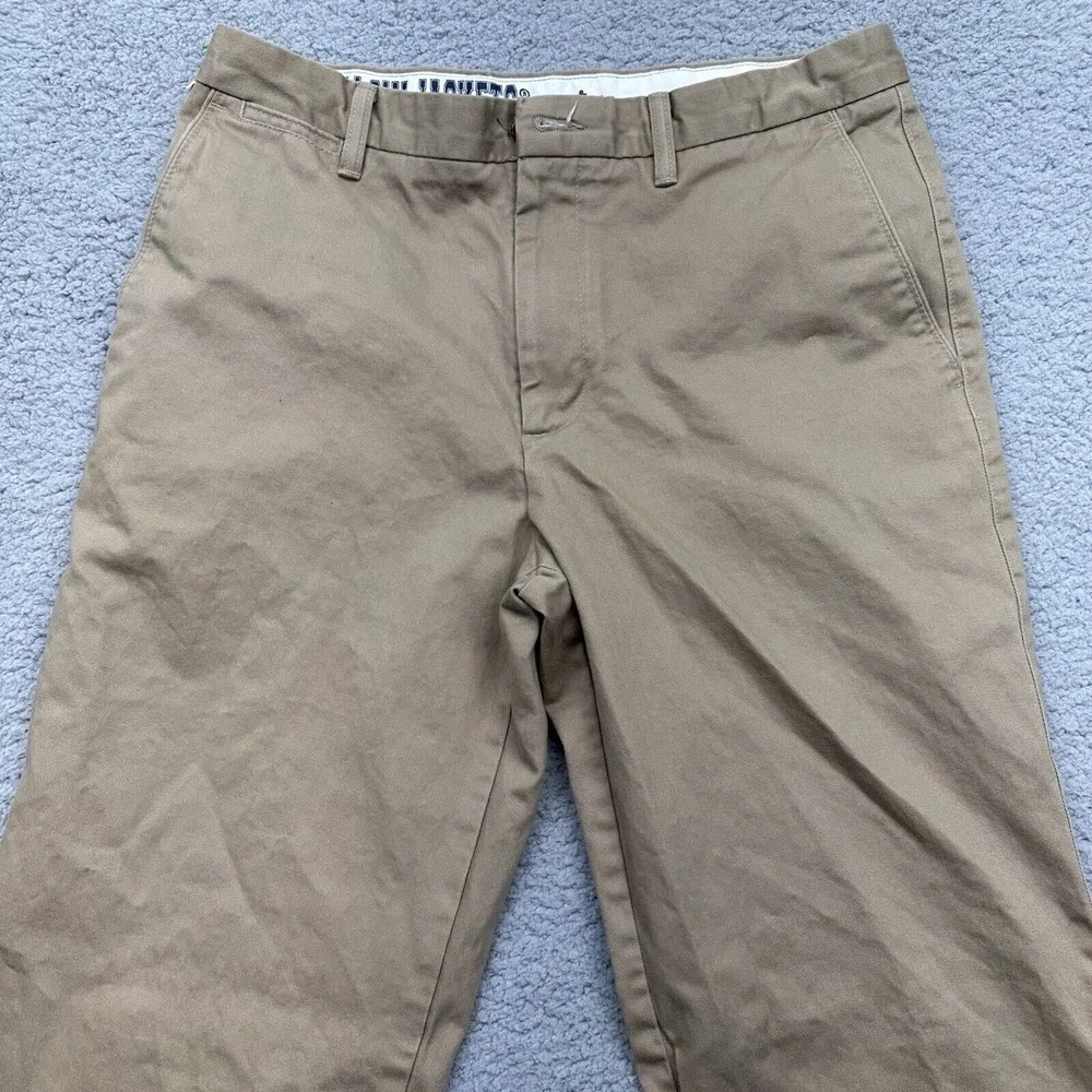 Georgia Tech Yellow Jackets NCAA MENS 33X30 DOCKERS CASUAL TAN PANTS Khaki Slack